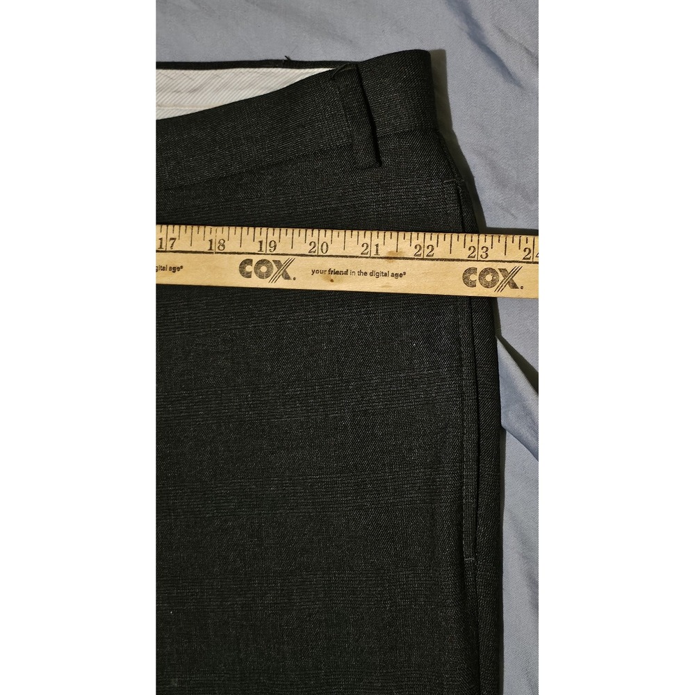 Ralph Lauren Pants Mens 42x32 Black Slim Fit Dress Trousers Stretch Formal - Picture 2 of 6